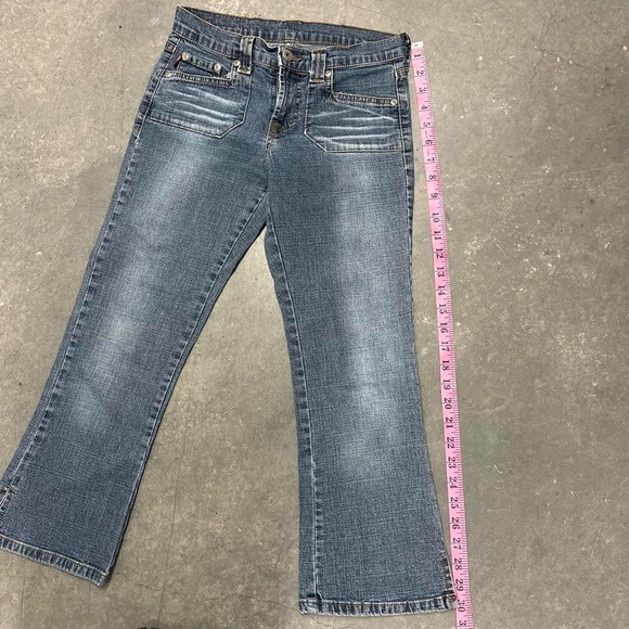 Y2K Vintage Just Jeans USA Capri Denim Jeans - Picture 5 of 8